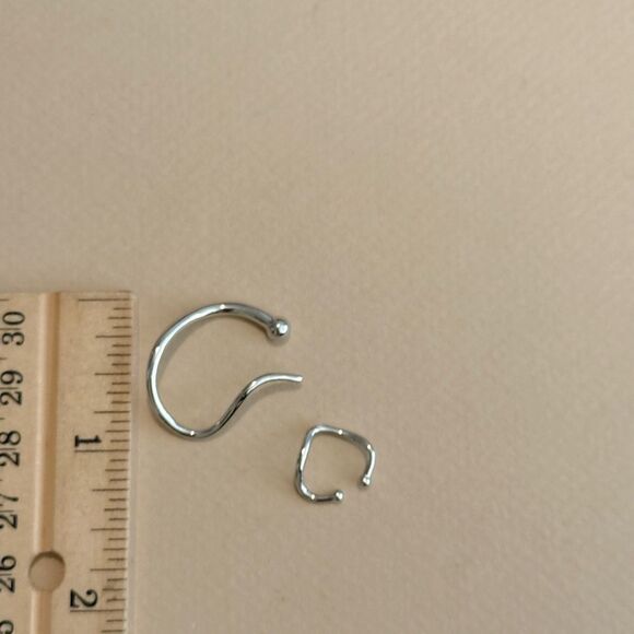 Geo cuff earrings N1240 - Picture 4 of 4
